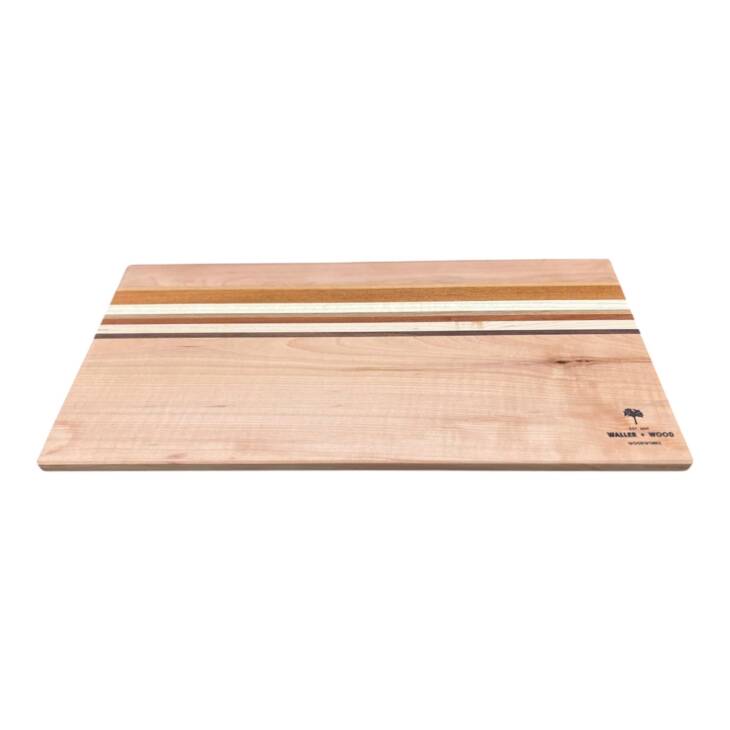 Thin Striped Hardwood Board - Image 2