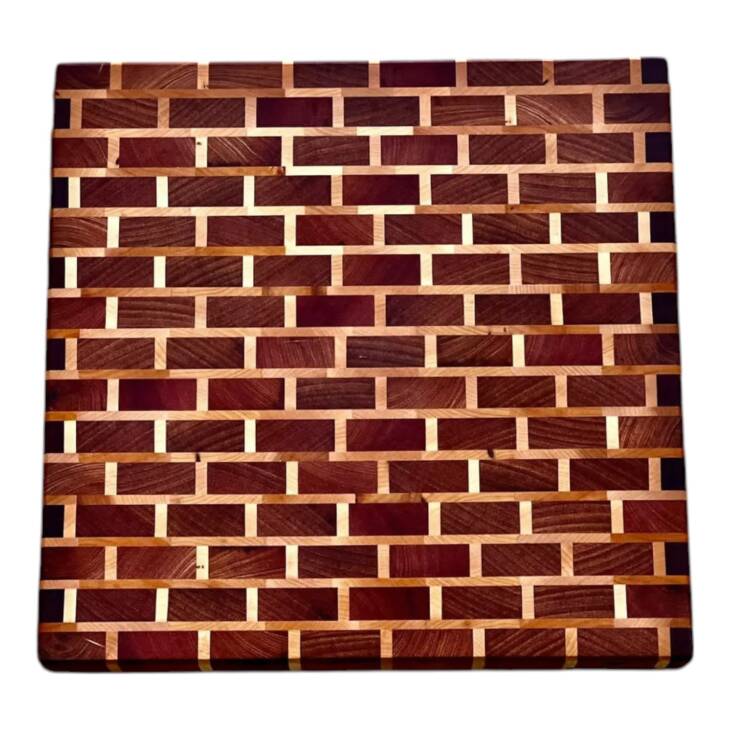 Sapele & Maple Brickwork Board - Image 3