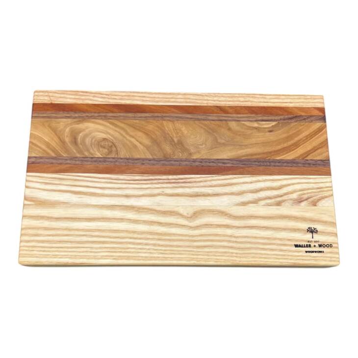 Striped Hardwood Board